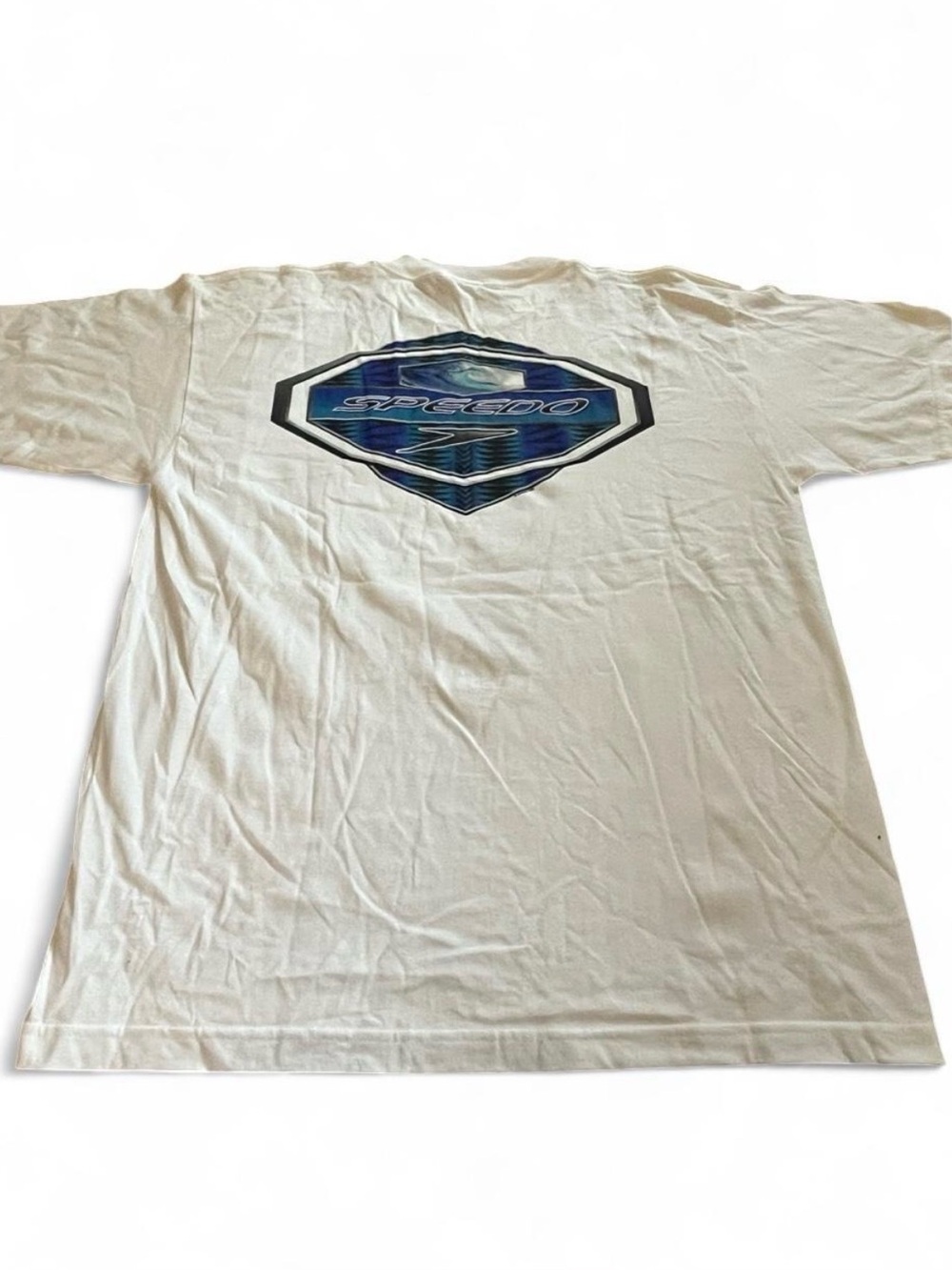 Men’s Vintage 1999 Speedo Swimming Graphic Ocean Wave Shirt Size XL NWT.